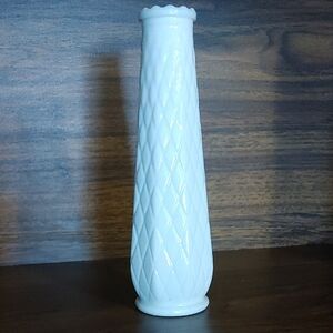 E.O. Brody Milk Glass Vase